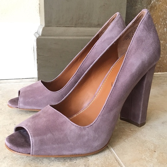 Boutique 9 Shoes - BOUTIQUE 9 SUEDE BLOCK HEELED PUMPS